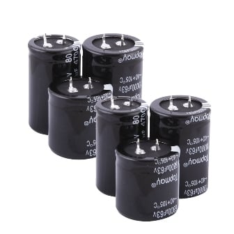 Кондензатор 150uf 400V 150uF/450V 105C SNAP електролитен кондензатор d=25mm h=30mm RM10.0 -40C+105C
