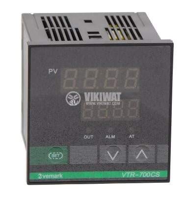 Термоконтролер  VTR-700CS 220VAC 0-400°C термодвойка тип J SSR изход