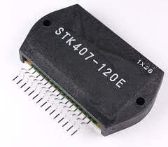 STK407-120E ALSO:STK407-050, STK407-070E, STK407-090E, STK407-100E, STK407-130, STK496-070, STK496-090, Dual power audio amplifier 2x120W STK407-120E, SIL15 POWER AMPLIFIER