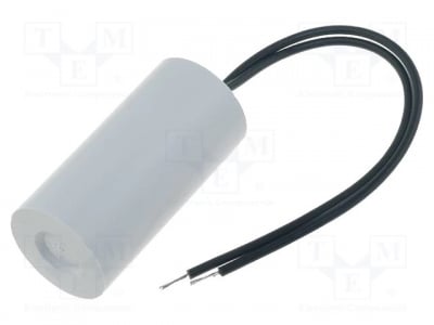 Пусков кондензатор Работен кондензатор, 450VAC, 3uF, 85°C, с кабел, CBB60
