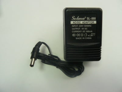 Адаптер с трансформатор SOLMA SL-888 9V 500MA DC