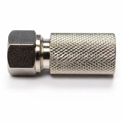 Конектор FC-611-LONG F CONNEKTOR, за коаксиален кабел RG6, метален