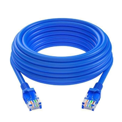 КАБЕЛ UTP UTP6-CCA-100BL Кабел за компютър RJ45 – 10м CAT6 CCA Gbps