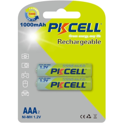 Акумулаторна батерия AAA 1.2V 1000mah. PKCELL 1бр.