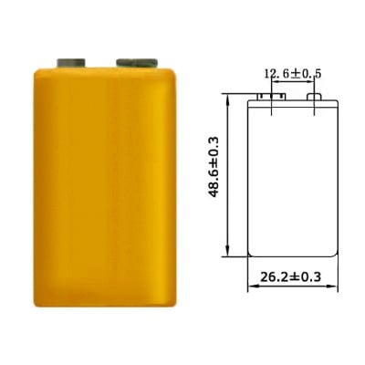 Акумулаторна батерия 6F22 9V GP 20R8H-2UE1