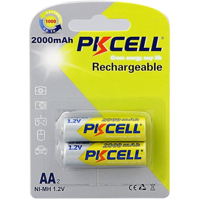 Акумулаторна батерия AA 1.2V 2000mah. PKCELL