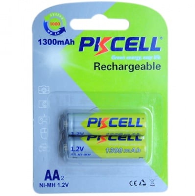 Акумулаторна батерия AA 1.2V 1300mah. PKCELL