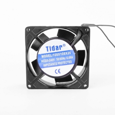 Вентилатор 220V 108X108X26 TIDAR RQA10826 С 2 ИЗВОДА  0.06A 16W