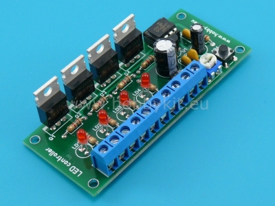 Светодиоден контролер 4 канала HK9984