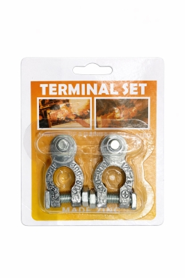 Клеми за автомобилен акумулатор комплект AKU-COMP4