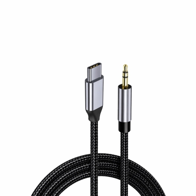 Преходник Адаптер Type C male – 3.5mm male PZX-1503 TYPEC-JACK3.5