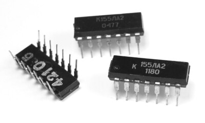 К155ЛА2 SN7430 K155LA2 (К1ЛБ552 / SN7430N) 8-Input Positive NAND Gate 7430