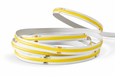 Светодиодна лента LED лента, COB, 320 диода на метър, 10W/m, 24VDC, IP20, 3000K, топло бяла, BS01-03010