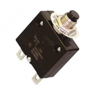 Токова защита, еднополюсна, ST-2A-15A, 250VAC