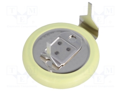 Батерия BAT-CR1220/HFN Батерия литиева 3V CR1220 O12x2mm Закрепване хоризонтално