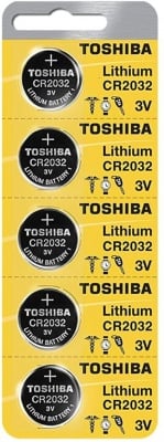 Батерия литиева CR2032 3V TOSHIBA