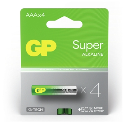 Батерия LR03 GP 24A – 2U4 AAA. Алкалнa.
