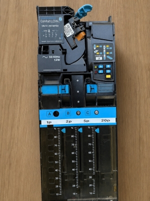 Монетник за вендинг апарат модел MEI (Mars) Compact LOW CBL12 250 работещ употребяван