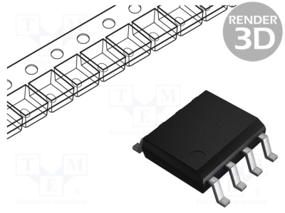 SN75179BDR IC: интерфейс; трансивър; half duplex,RS422,RS485; 10Mbps; SO8