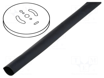 Термосвиваем щлаух CB-HFT10.0-BK-OMEGA