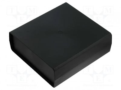 Кутия Z-1 Кутия с панел X: 188mm Y: 198mm Z: 70mm полистирен черен