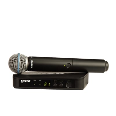 Микрофон безжичен SHURE BLX24E/B58-H8E Вокален Безжичен Микрофон