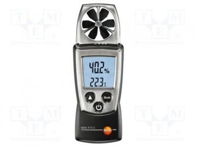 Мултиметър TESTO410-2 Измервател на температура, влажност и въздушен поток; IP10