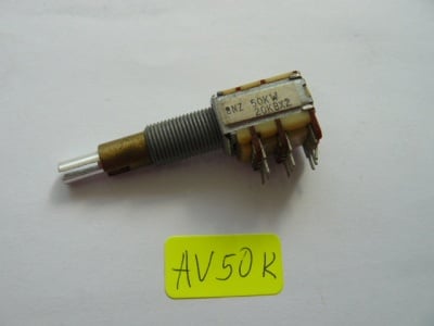 Потенциометър за автомобилно радио AV50/20K