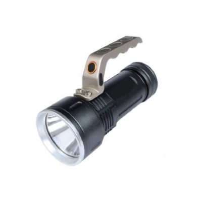 Прожектор LED Cree Фенер BL-623 акумулаторен 2х18650. Алуминиев, мощен, Zoom + червена SOS светлина