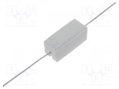 Резистор 5W 270R CRL5W-270R Резистор: мощен; керамичен; THT; 270?; 5W; ±5%; 9,5x9,5x22mm