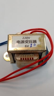 Трансформатор 220VAC-6VAC 1000MA