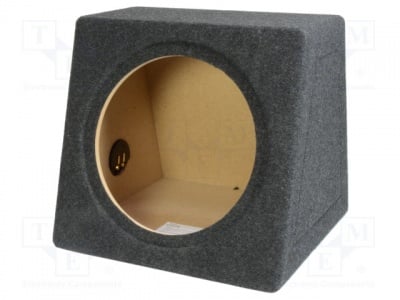 Туба 12&quot; OB.MDF.05 Кутия на говорителя; MDF; 30л; 300mm; тъкан; черен меланж