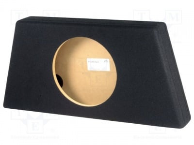 Туба 12&quot; OB.MDF.12.BK Кутия на говорителя; MDF; 20л; 300mm; тъкан; черен