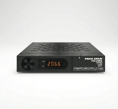 Сателитен, ефирен, кабелен IPTV приемник TSC2066 DVB-S2/T2/C HEVC приемник с карточетец