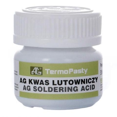 Флюс за запояване CHE1605 фосфорна киселина за запояване 35ml. AG TERMOPASTY ART.AGT-117