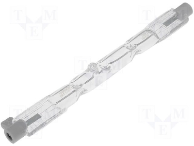 Халогенна пура 120W 114.2mm HALO-R7S/120W Лампа: халогенна; 230VAC; 120W; R7S; L:114,2mm; 2300lm