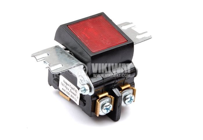 Ключ НК 1 клавиш 16А ROCKER ПРЕВКЛЮЧВАТЕЛ, 2 ПОЗИЦИИ, OFF-ON, 16A ...