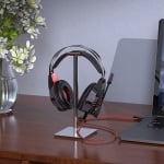 Слушалки HOCO W102 геймърски слушалки за игри, червени  и сини