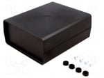 Кутия Z-2/B Кутия: с панел; X: 149mm; Y: 179mm; Z: 70mm; полистирен; черен