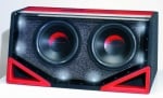 ТУБА DRAGTSER DEH222 BANDPASS ENC.DOUBLE WOOFER 300mm 12&quot; 600W RMS 1200W