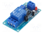 Модул реле OKY3011-8 Модул: реле; Канали:1; 5?12VDC; max250VAC; 10A; Uком: max30VDC