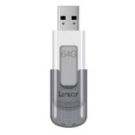 Памет FLASH USB Flash памет Lexar® JumpDrive® V100, 64GB, USB 3.0, Бяла