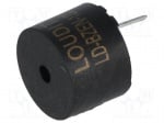Сигнализатор LD-BZEN-1201 Акустичен излъчвател: електромагнитен сигнализатор; O: 12mm