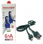 Кабел USB CABLE IPHONE  6A USB AM към iPhone Найлонов кабел за данни и зареждане 1,2 м