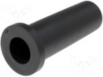Маншон за кабел ODZ-10.5 Маншон; Диам.на монт.отв:14,3mm; Диам.на отв:10,3mm; PVC; черен