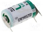 Литиева батерия SAFT-LS14250PFR Батерия: литиева; 3,6V; 1/2AA; 3pin, положителен полюс: 1pin