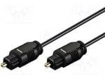 Оптичен кабел AVK-216-0050 Кабел Toslink щепсел от двете страни 0,5m