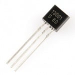 MJE13001 TO92 NPN high voltage IC 13001 transistor MSE13001 SI-N S-L 600/400V 0.2A 0.75W 10MHz , GOTO: KSE13001, STC13001