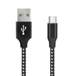 Кабел USB-USB micro черен 5901737899132