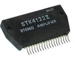STK4122II AF Power Amplifier (Split Power Supply) (15W + 15W min, THD = 0.4%)